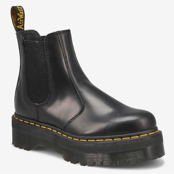 Brand New Platform Doc Martens 2976 Quad Boots - Picture 1 of 7